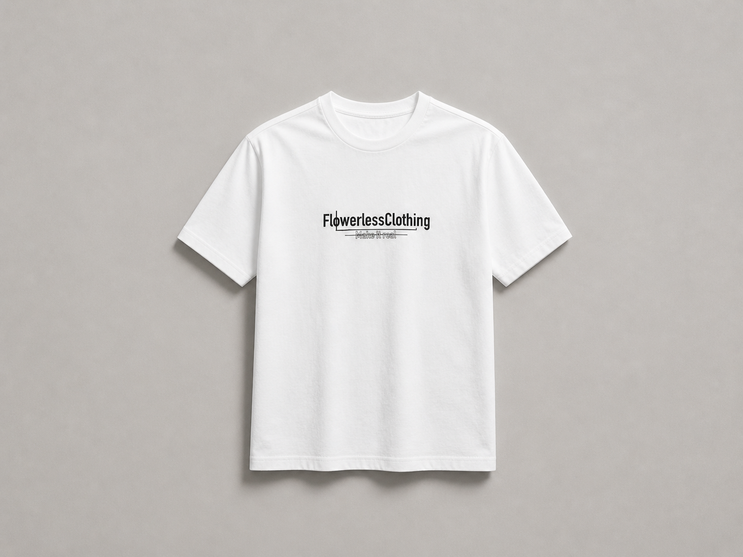 Short-sleeve T-shirt - Flowerless