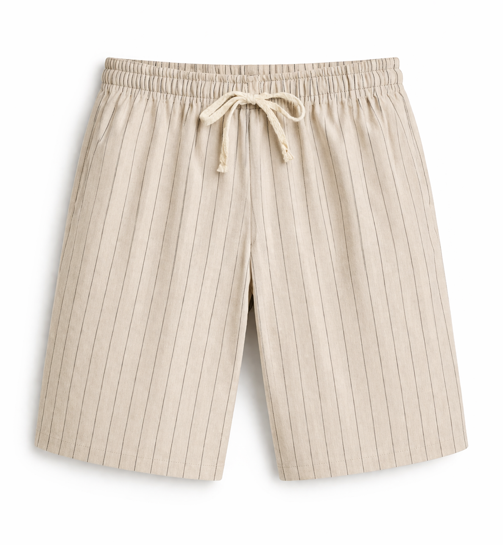 Pantalon en lin rayé – LYNO