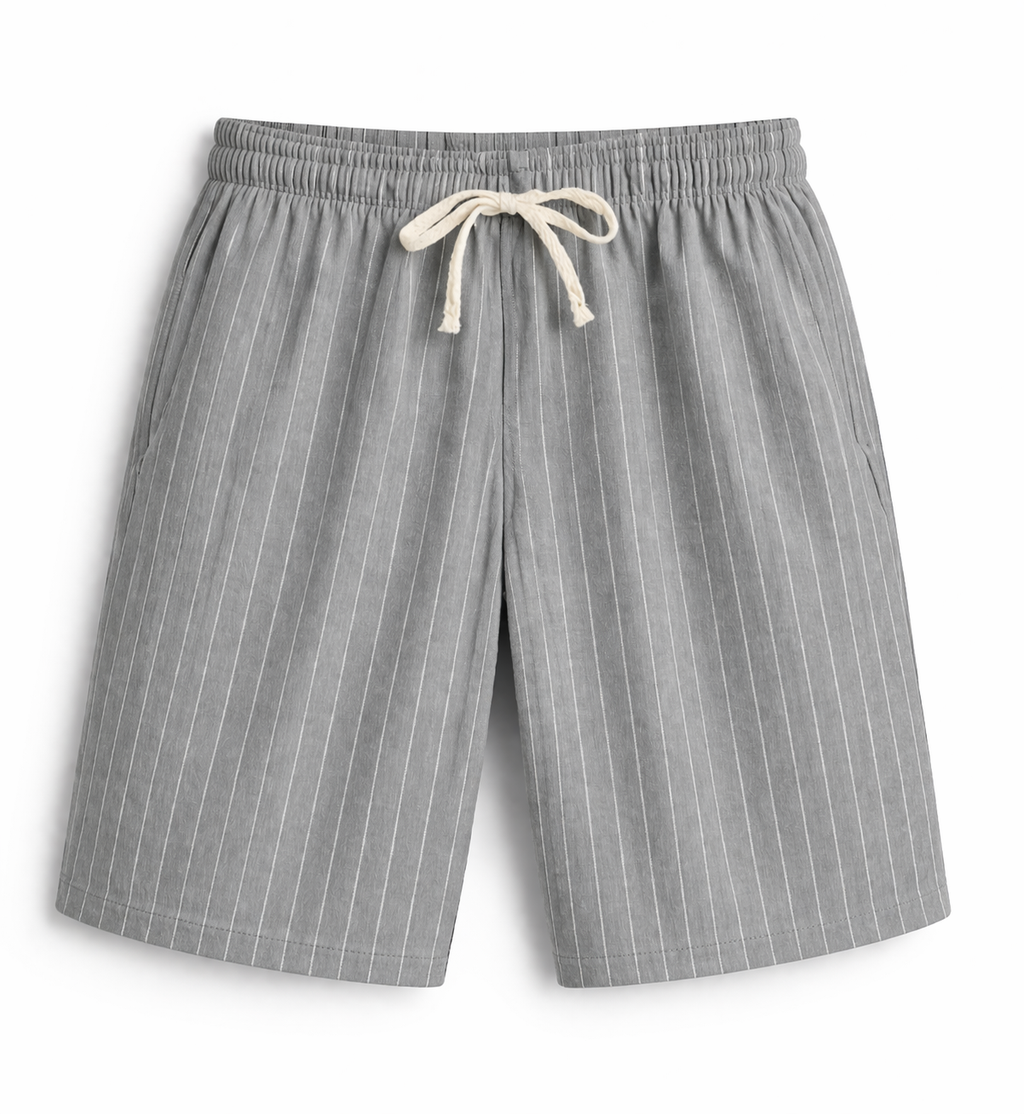Pantalon en lin rayé – LYNO