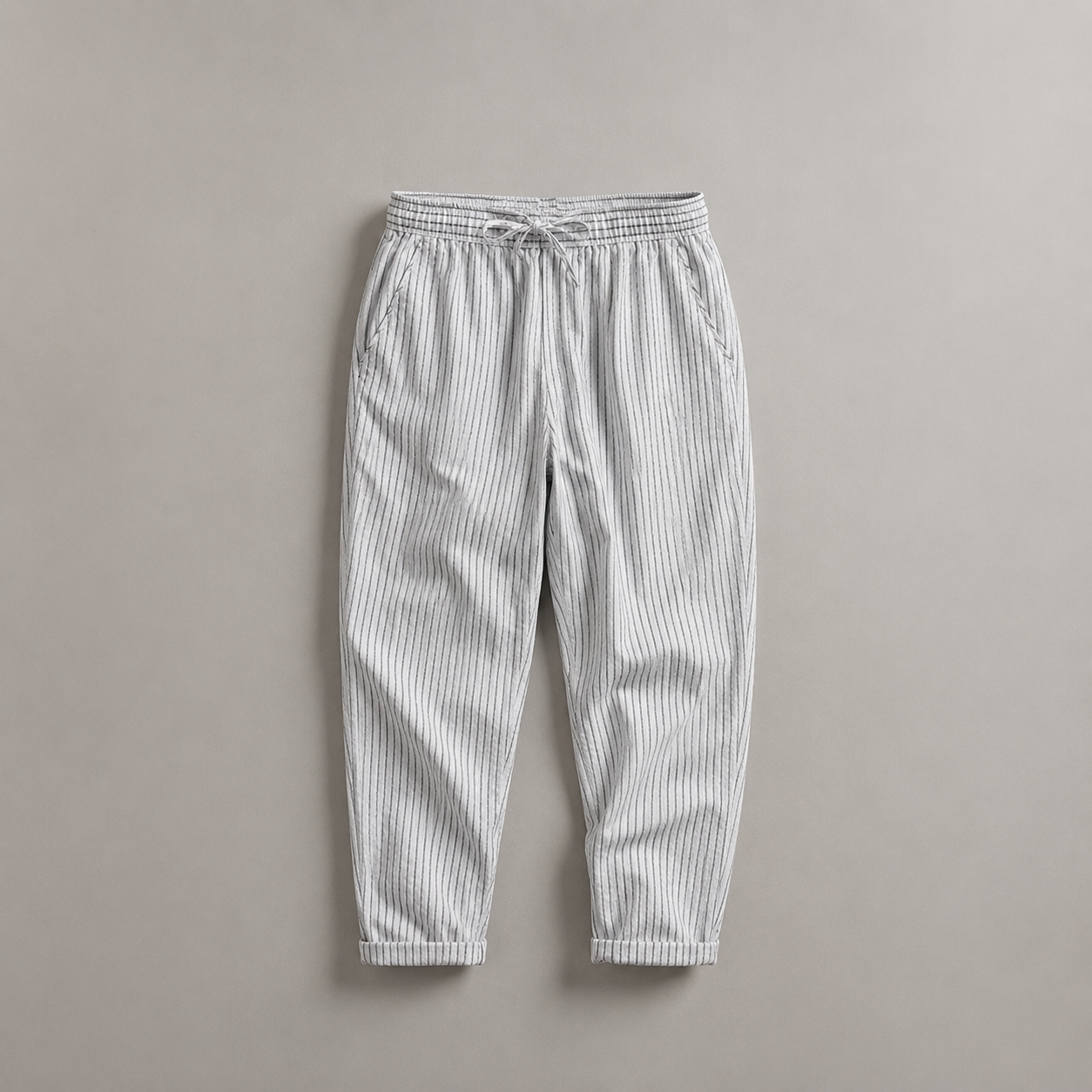 Striped linen shorts – LYNO