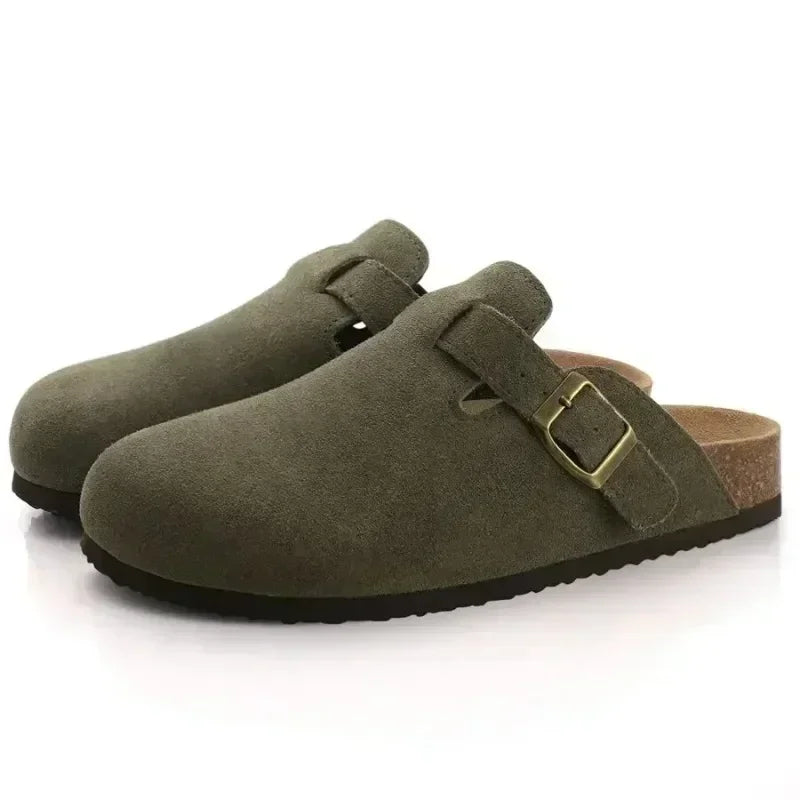 Zuecos de piel minimal – LYNO
