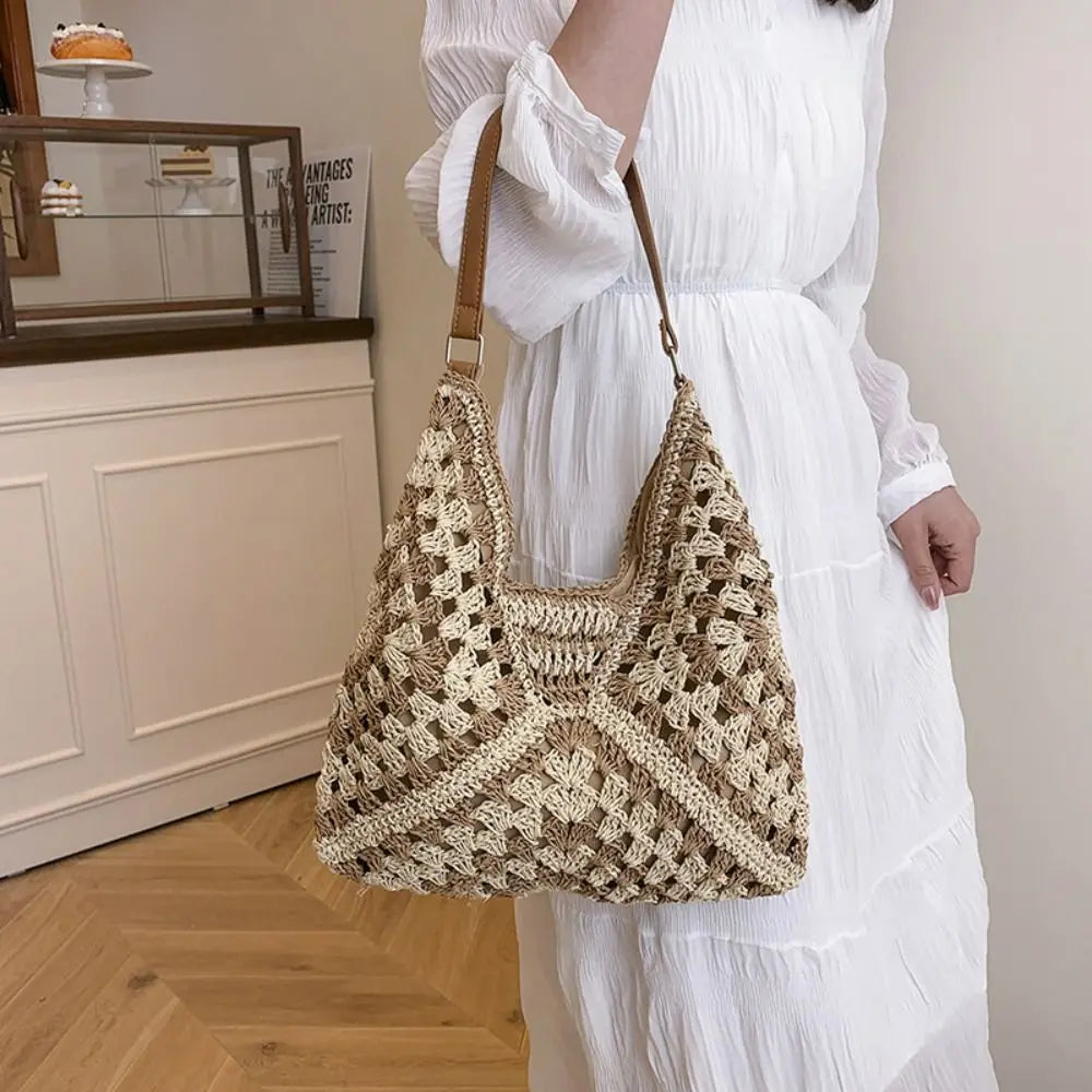 Bolso de Paja de Ganchillo - LYNO