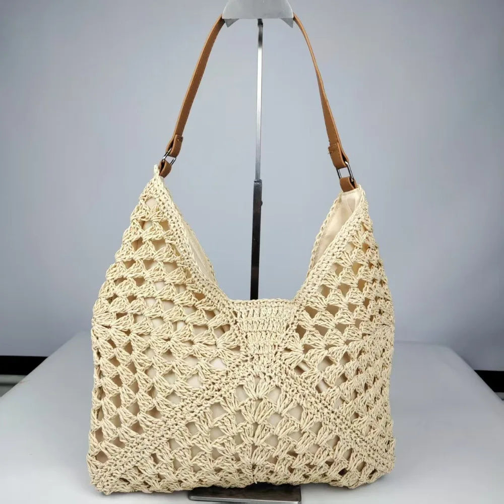 Bolso de Paja de Ganchillo - LYNO