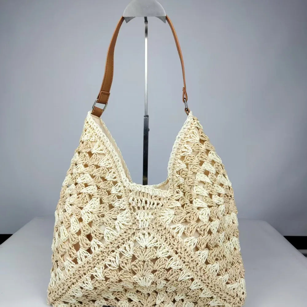 Bolso de Paja de Ganchillo - LYNO
