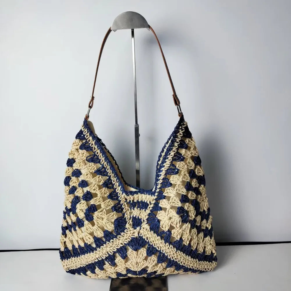 Bolso de Paja de Ganchillo - LYNO