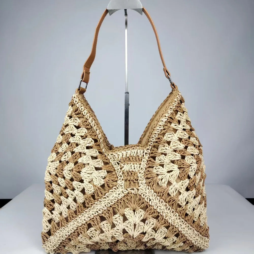Bolso de Paja de Ganchillo - LYNO
