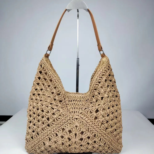 Bolso de Paja de Ganchillo - LYNO
