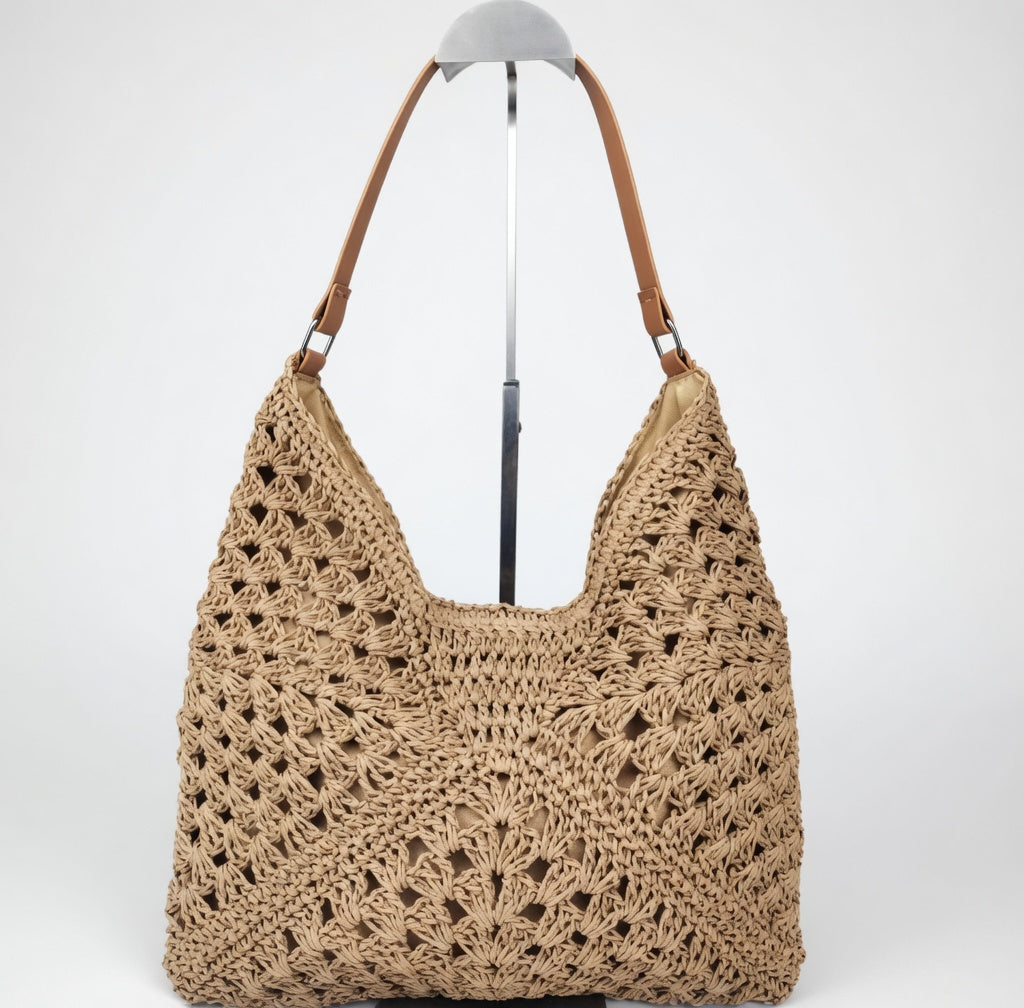 Bolso de Paja de Ganchillo - LYNO